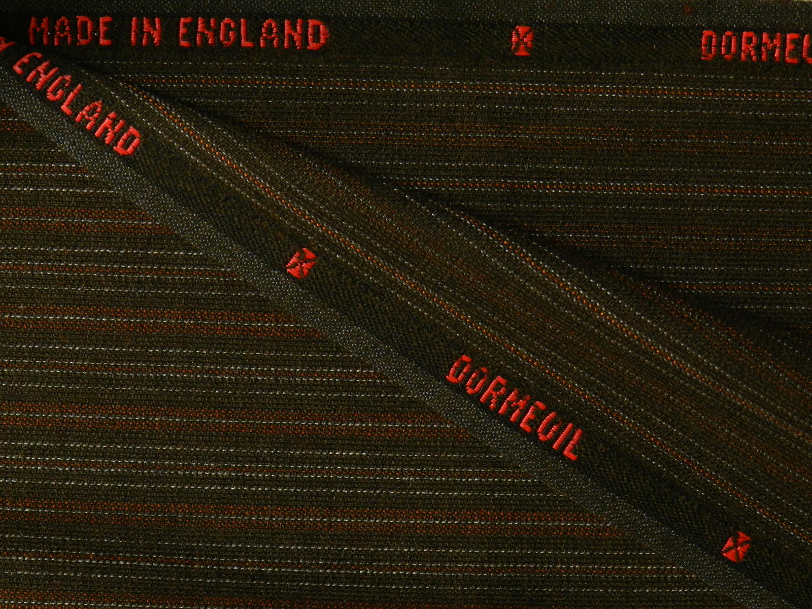 DORMEUIL（ドーメル） / ENGLAND / ブラウン / ストライプ / 表記無し